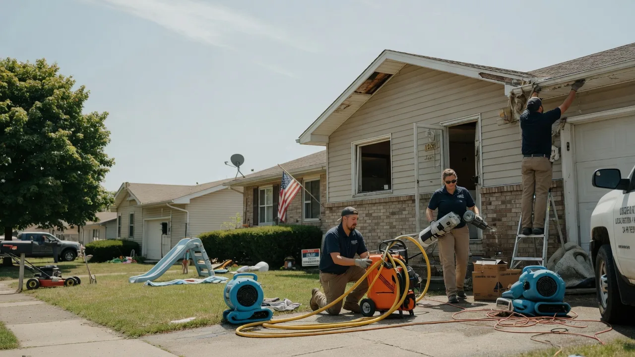 Water Damage Restoration in Bloomington, TX near me